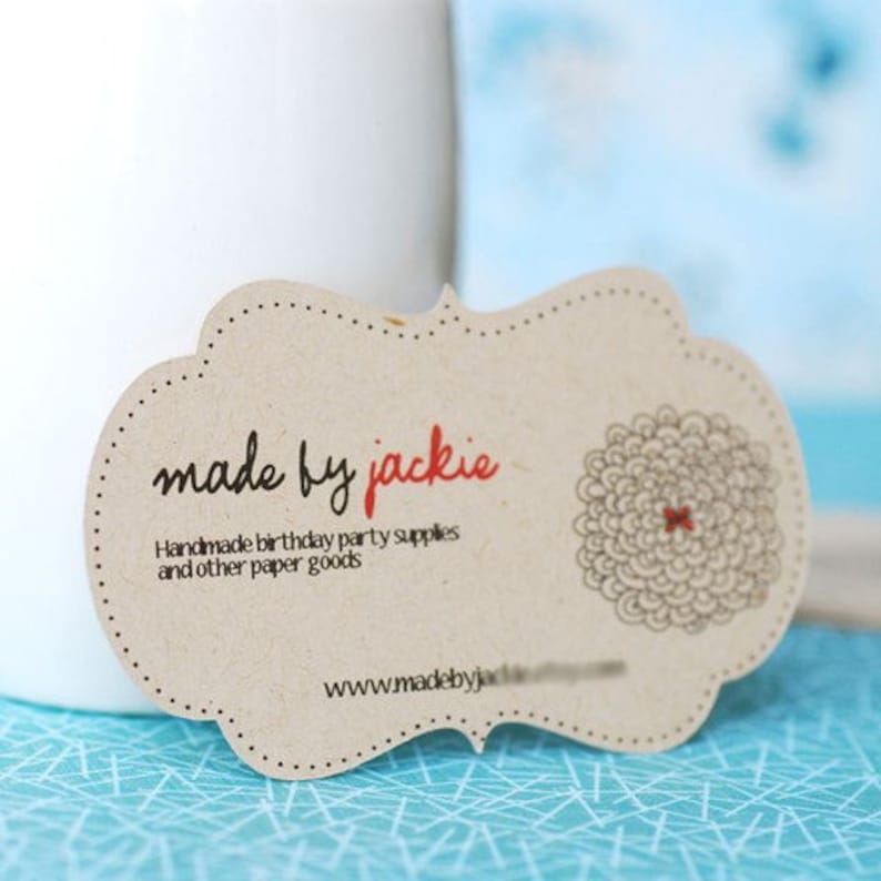 Custom Die Cut Business Cards Small Quantities Etsy