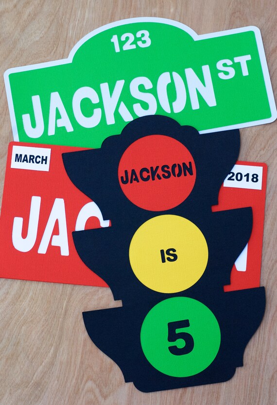 Personalized Race Car Party Signs Il_570xn
