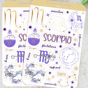 Scorpio Stickers