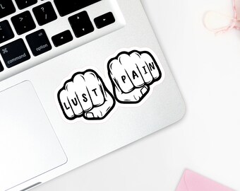 Why Choose Sticker - Lust and Pain Fists Sticker