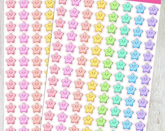 Rainbow Star Stickers - Teacher Stickers
