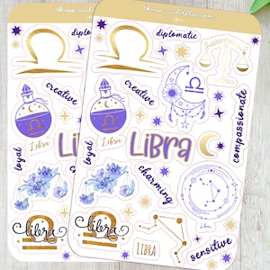 Libra Stickers
