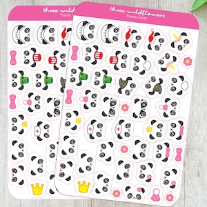 Panda Stickers, Panda Sticker Sheet