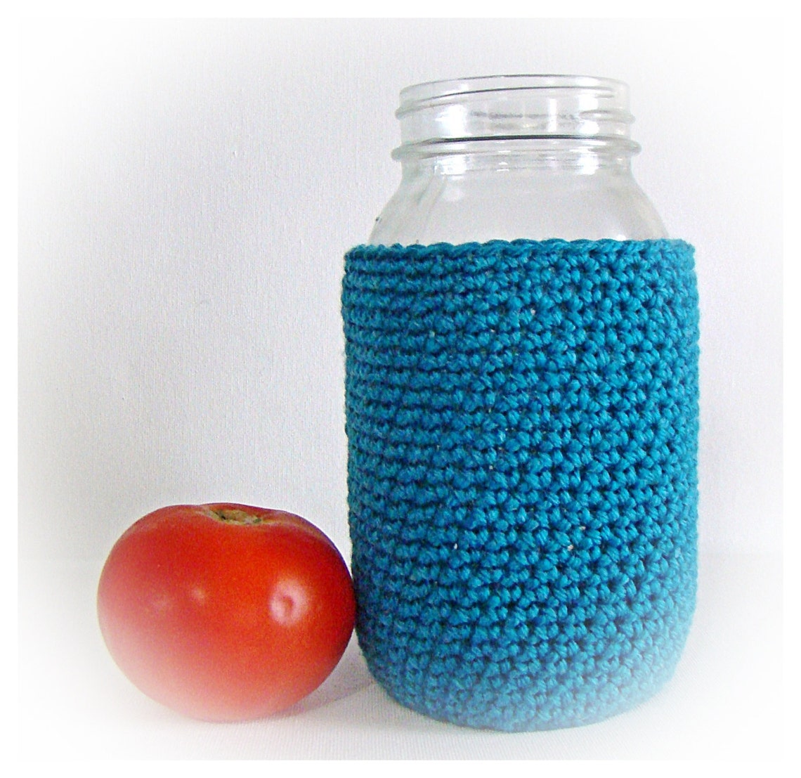 PDF Crochet Mason Jar Cozy Quart Ball Jar Cozy Pattern Mason Etsy