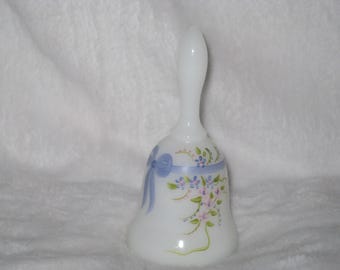 Small Fenton Hand Painted Bell