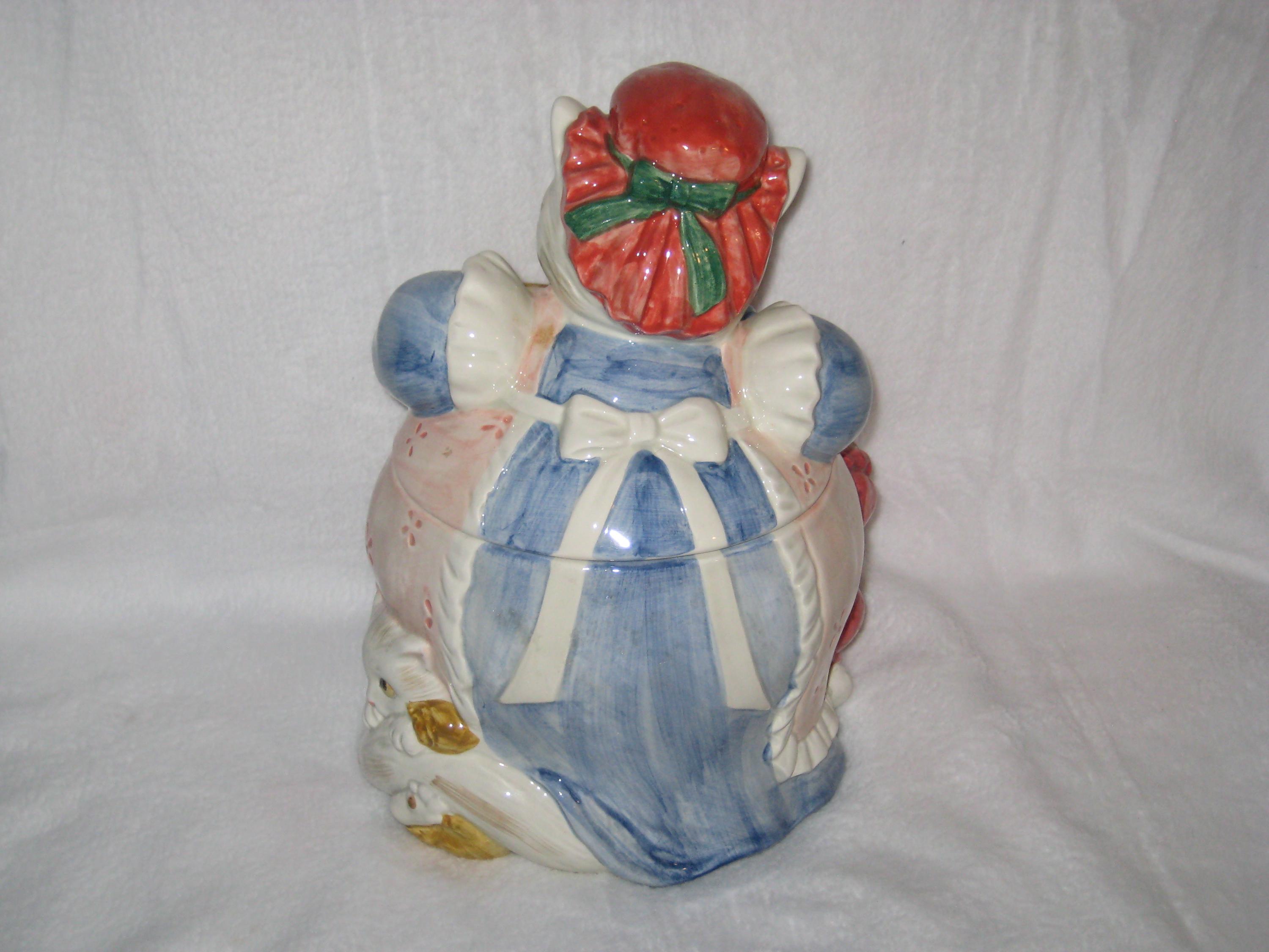 Vintage 1988 Fitz and Floyd Cat Cookie Jar - Etsy