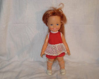 Vintage 1971 Ideal Crissy Velvet's Little Sister Cinnamon Doll