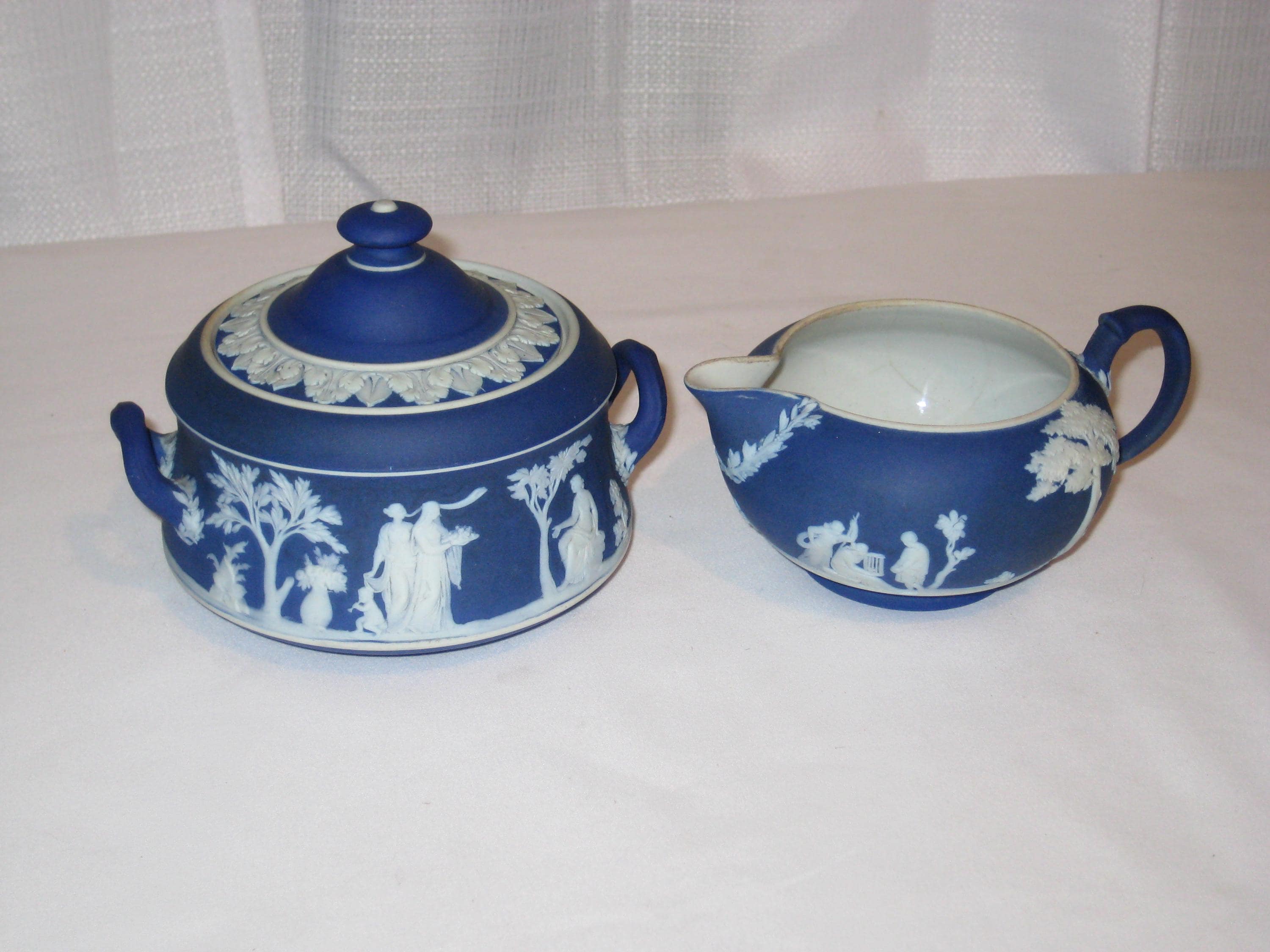 Wedgewood Pitcher and Bowl Set - Etsy