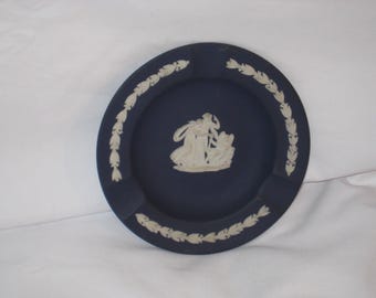 Wedgewood Jasperware Blue Ashtray
