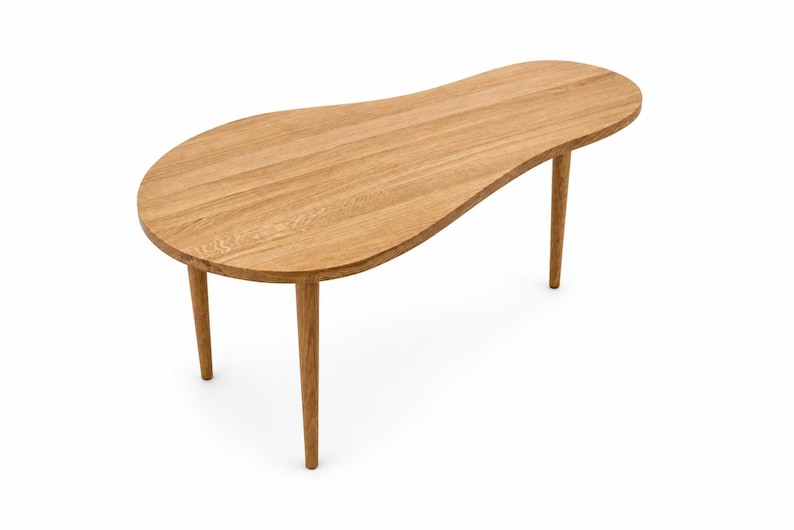 Furniture leg mounting options for solid wood table installation
