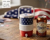 America 250 Can Cooler STL, Patriotic 4th of July Drink Cooler, USA 1776 2026 3D Print File, Digital Download