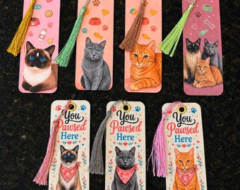 Custom Pet Photo Bookmark | Animal Lover Gift, Book Lover Keepsake