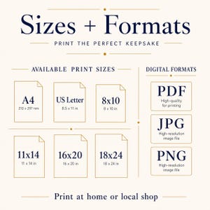 Personalized Senior Year Timeline Poster, Class of 2026 Graduation Gift, Custom Printable Grad Keepsake image 6