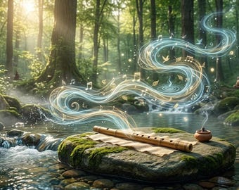 20 Min Heilende Flöte & Flussgeräusche für tiefe Meditation