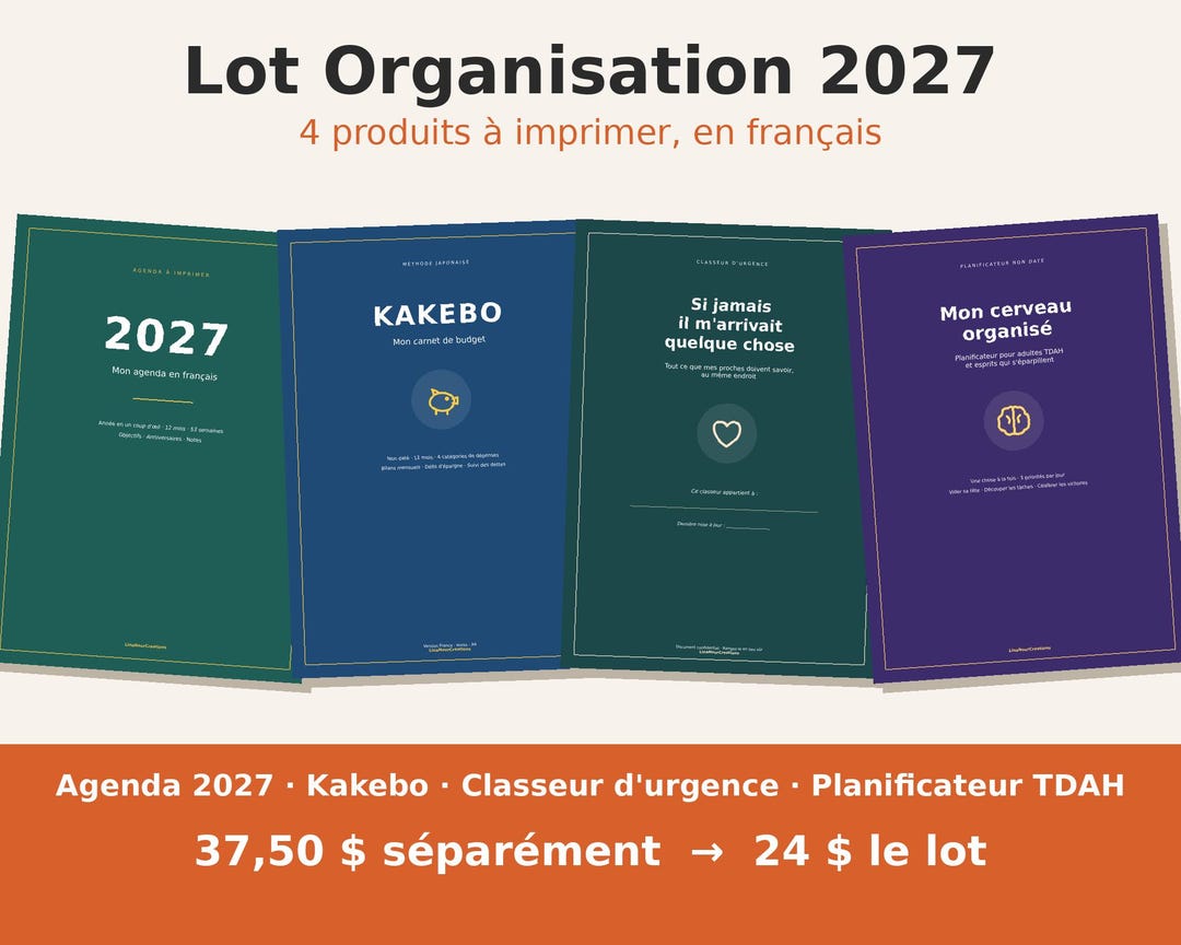 French Organization Bundle 2027