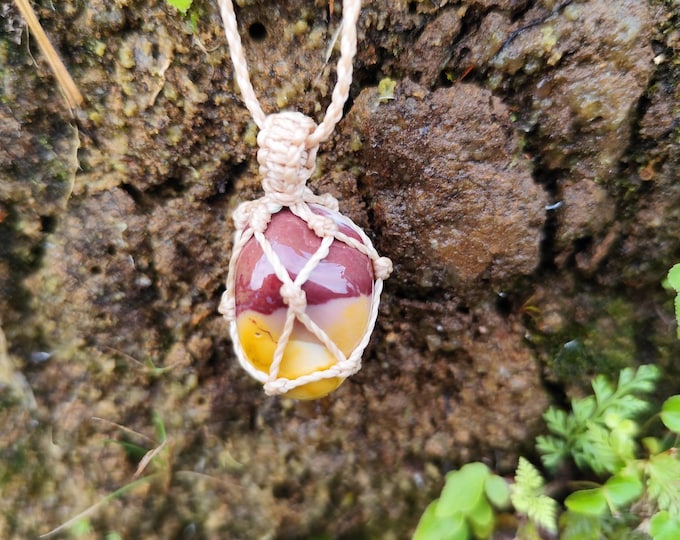 Genuine Handmade Mookite Crystal Necklace