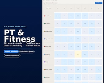 Roostertool personal trainer/sportschoolmanager