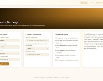 Roostertool voor kinderopvangprofessionals