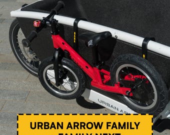 Rolstoelhouder / fietshouder voor Urban Arrow Family / Family NEXT met interne haak (gerecycled materiaal)