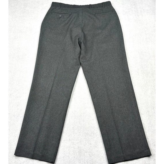 Vintage Levis Action Slacks Mens 38x32 Gray Dacron Po… - Gem