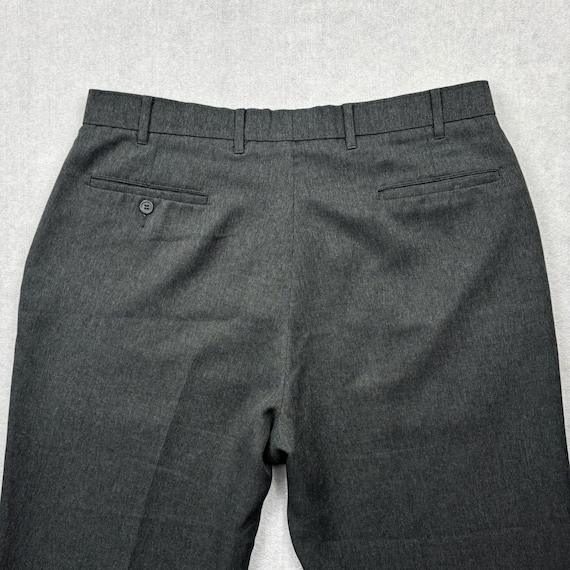 Vintage Levis Action Slacks Mens 38x32 Gray Dacron Po… - Gem