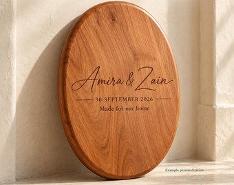 Personalized Cutting Board Design, Custom Wood Sign, Your Choice Engraved Board