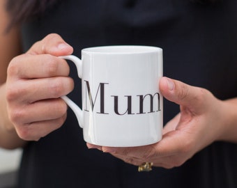 Mum Bone China Mug, Mum Mug, Mom Mug, Mum Gift, Mom Gift, Mother's Day Gift, New Parent Gift, Tea Mug, Coffee Mug, Gifts For Mums