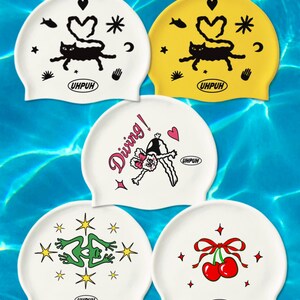 Silicone Swim Cap | Korean Designed, Comfortable Fit, Pool Training
