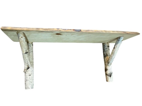 Birch Log and Aspen Live Edge Board