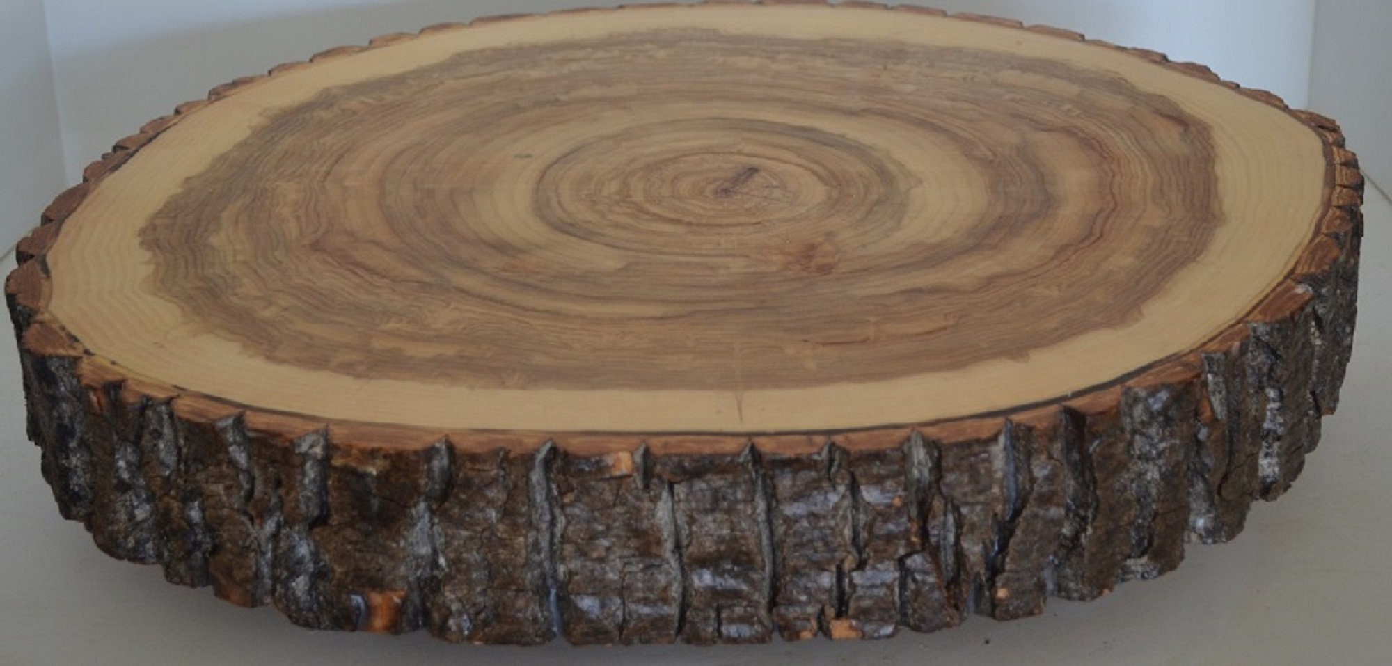 Log Slice Slab for Cake Stand, Cutting Board