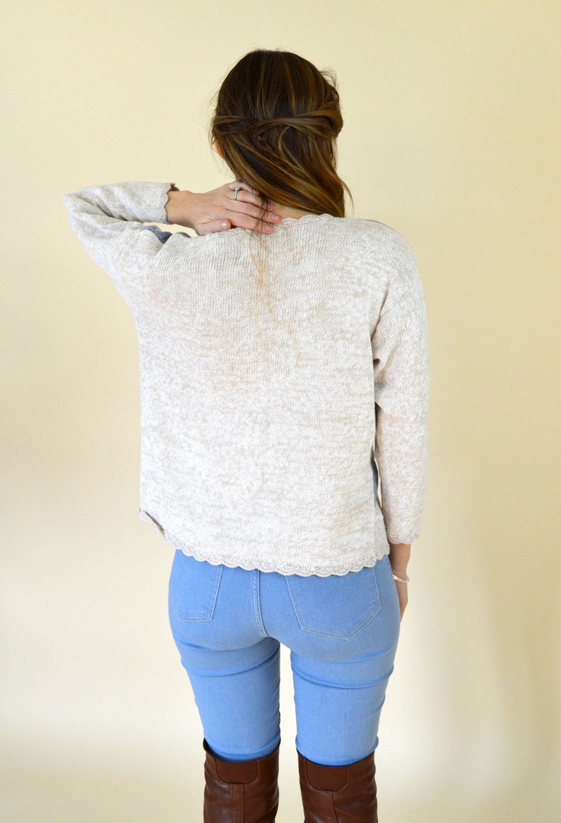 winter scene sweater
