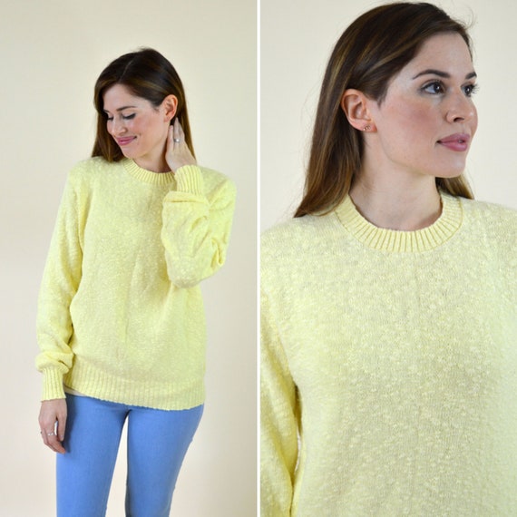 Vintage knitted jumper; cottagecore - Gem