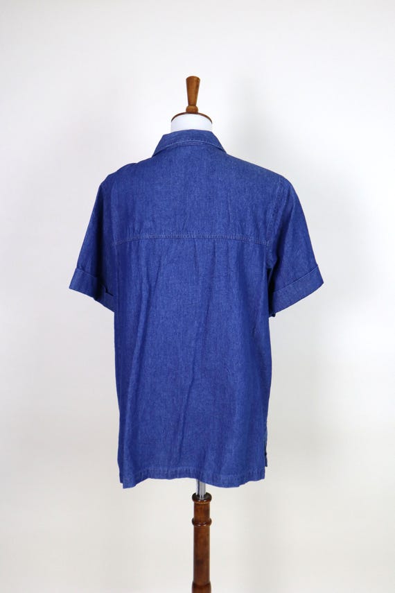 Bedazzled Fun Maple Leaf Patch Cottagecore Denim … - image 5