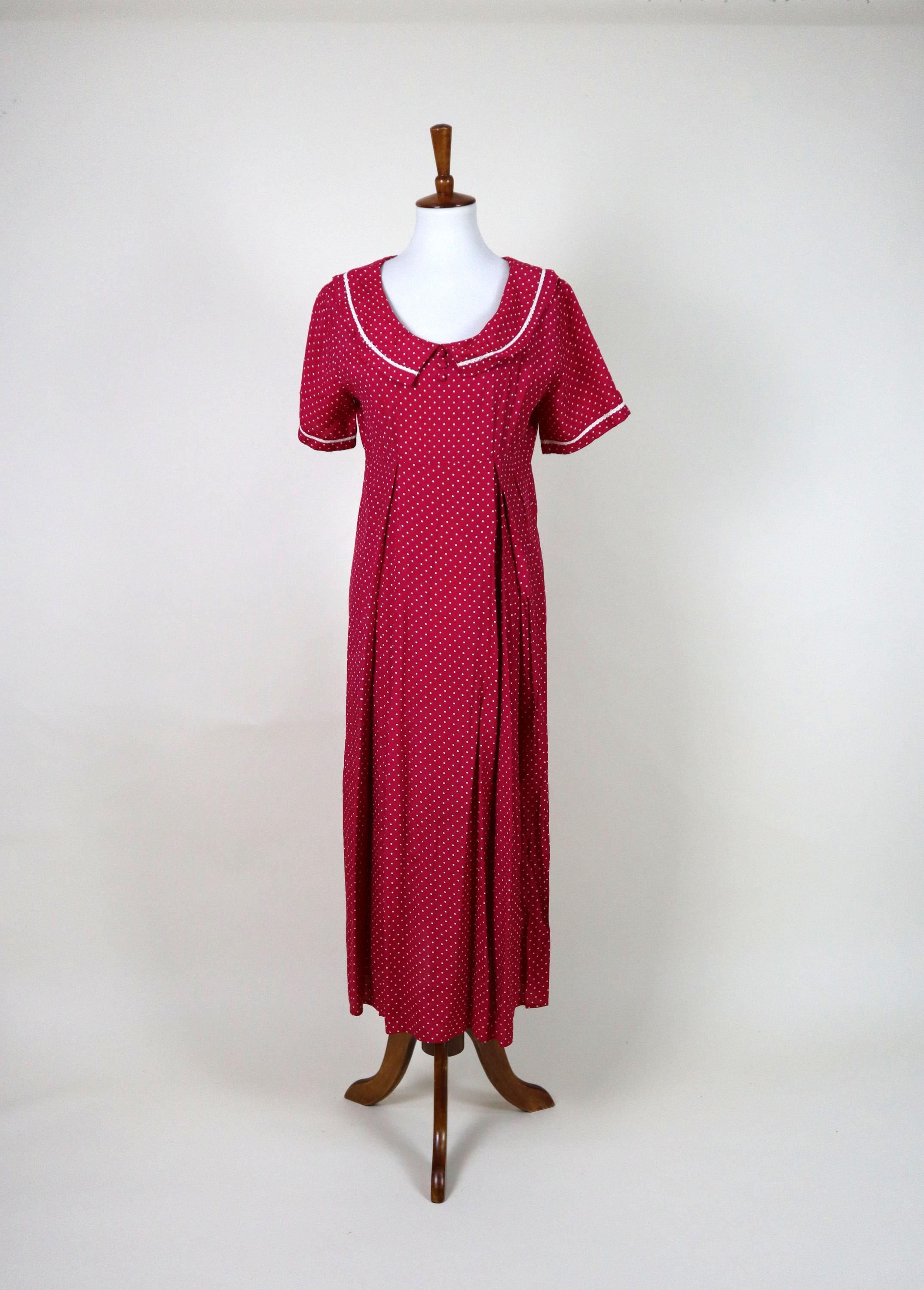 90's Polka Dot Dress - Etsy