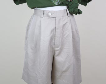 90's Vintage Adventurecore Khaki Summer Calloway Golf Shorts / Größe Medium Small