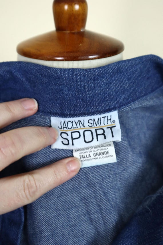 Bedazzled Fun Maple Leaf Patch Cottagecore Denim … - image 10