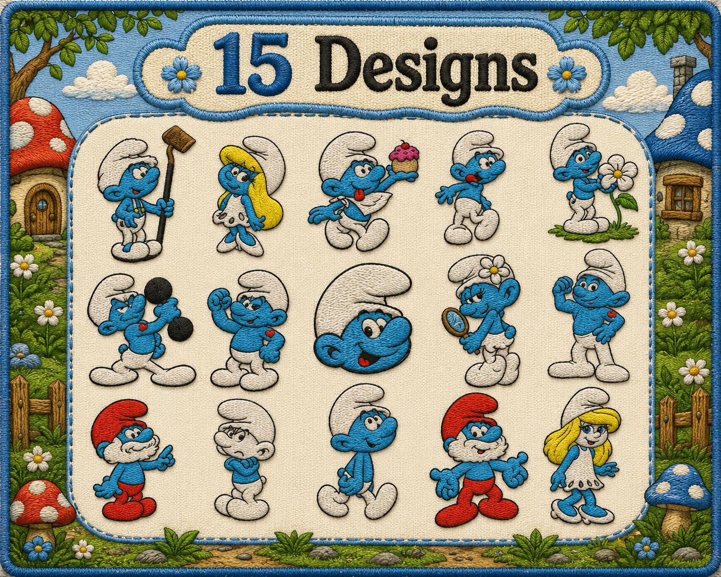 Smurf characters - Etsy 日本