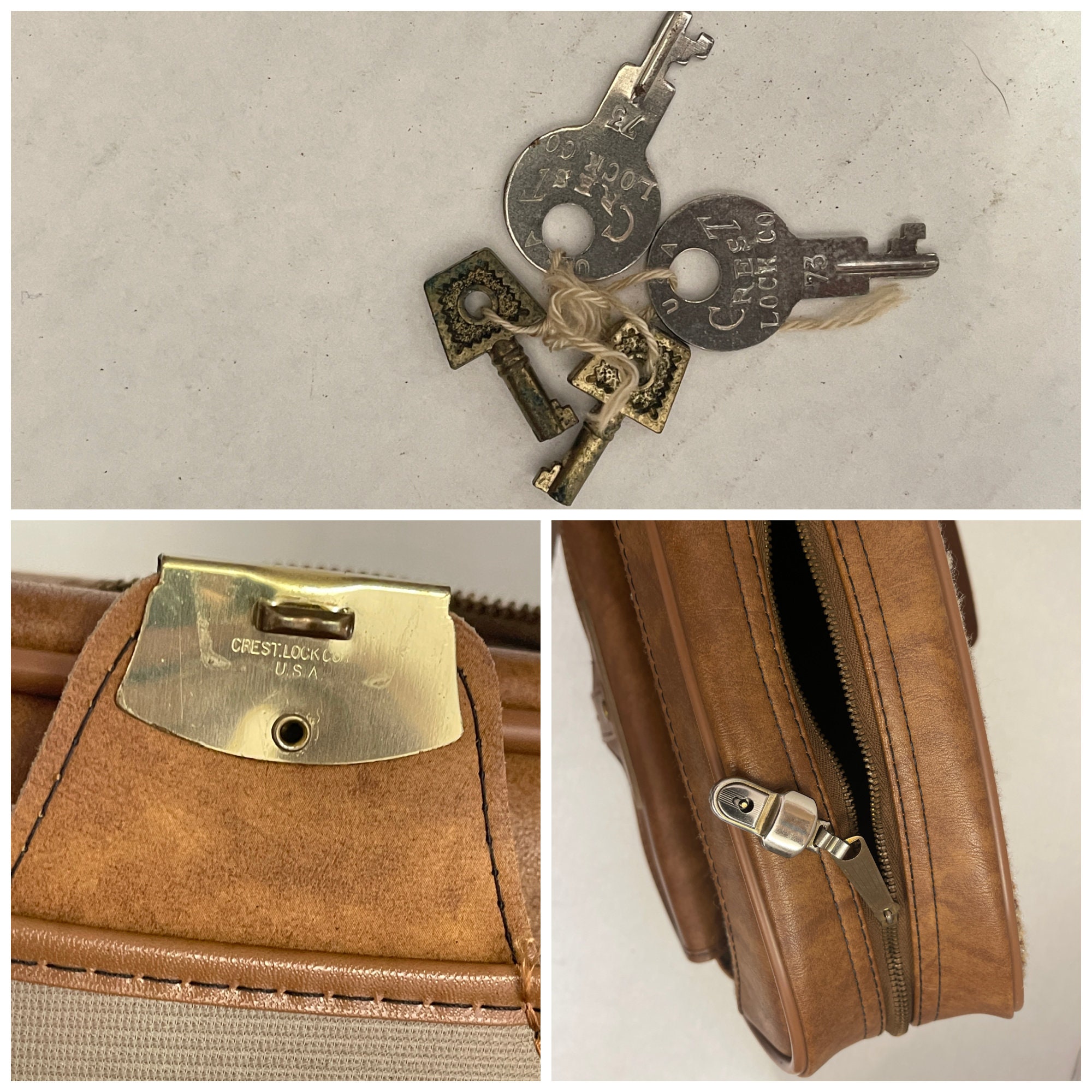 Vintage Jon HARTMANN Luggage Spice 