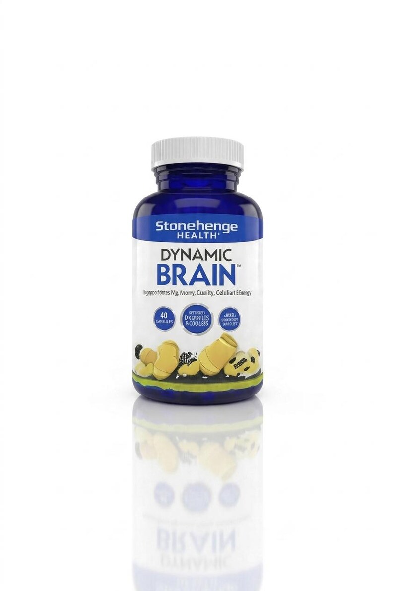 Stonehenge Health Dynamic Brain Supplement – Memory, Focus, Nootropic Support pack of 15 image 2