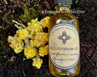 helichrysum oil , everlasting flower , herbal serum , artisan handmade , botanical oils