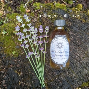 Lavender Herbal Oil , Flower Infusion, Essential Oil Free
