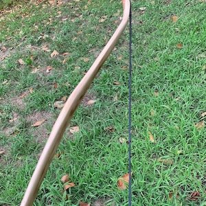 Custom made Hickory Recurve Selfbow longbow
