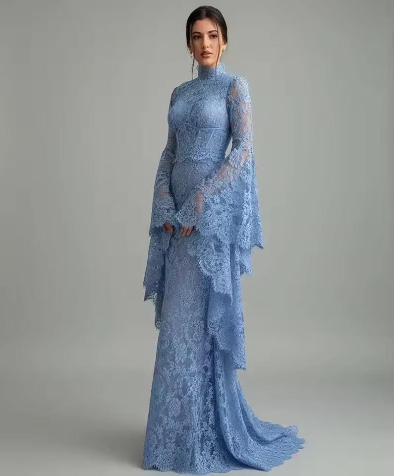 sachin and babi light blue dress arabic evening dresses main image 0