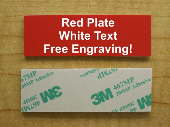 Custom Engraved 1x3 Name Plate Personalzed Customzed Wall Door Desk