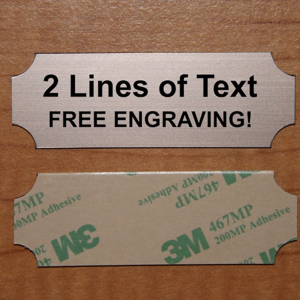 Custom Copper Name Plate Small Etsy