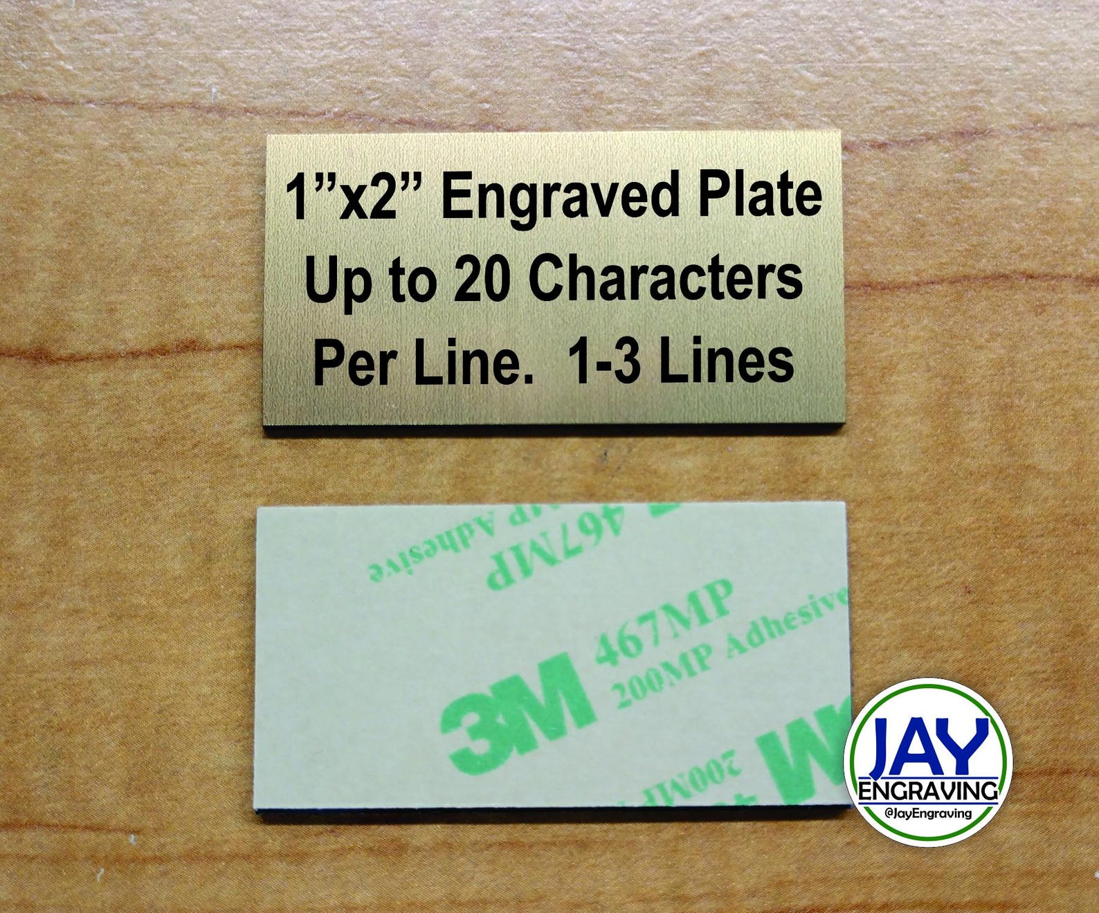 Custom Engraved 1x2-inch Plate | Suite Sign Plaque | Wall Door ...