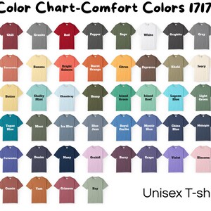 Personalized Kids Drawing Halloween T-Shirt, Custom Embroidered Child Artwork Tee, Cute Halloween Gift Shirt, Comfort Colors 1717 Unisex Tee image 19
