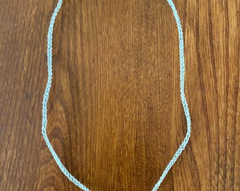 Hemp-necklace simple braid (various lengths)