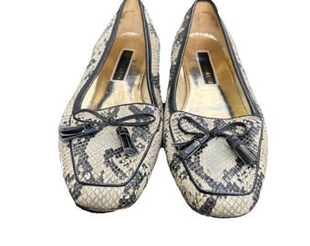 VTG Enzo Angiolini Ealizzia-schoenen slangenleer, maat 6,5 m