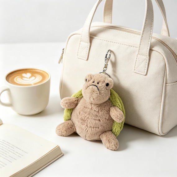 Timmy Turtle Keychains Cute Grumpy Turtle Bag Charm Jellycat Timmy Plush Keychain Soft Tortoise  Backpack Clip Adorable Gift For Her Australia